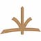 Ekena Millwork Davenport Timber Gable Bracket, Western Red Cedar, 96"W x 44"H x 1 1/2"D x 5 1/2"F, 11/12 Pitch GBW096X44X0206DAV00SWR - alternate 4